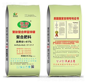 復合肥料17-17-7-聚肽螯合鉀富鋅硼-聯(lián)豐肥業(yè)