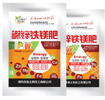 1000g硼鋅鐵鎂肥-金土地