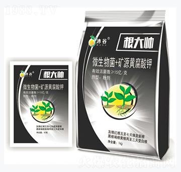 微生物菌+礦源黃腐酸鉀-根大帥-沐谷生物