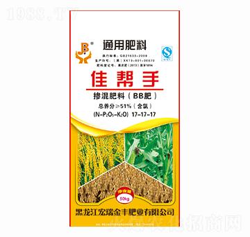 通用摻混肥料17-17-17-佳幫手-宏瑞金豐