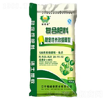 穩(wěn)定性長(zhǎng)效緩釋型復(fù)合肥料26-11-12-錦峰泰
