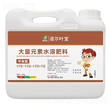 5kg平衡型大量元素水溶肥170-170-170+TE-諾爾葉寶-諾爾豐