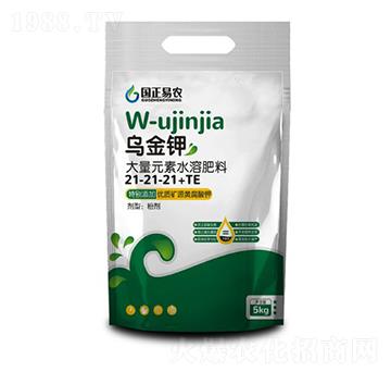 大量元素水溶肥21-21-21+TE-烏金鉀-國正易農(nóng)