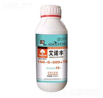 海藻有機無機水溶肥100-0-500+TE-艾諾豐-百樂邦