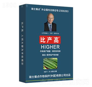 盒裝黃瓜專用葉面肥-比產(chǎn)高-爆點作物