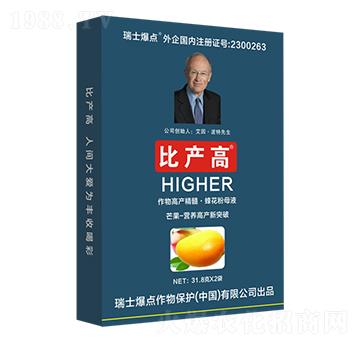 盒裝芒果專用葉面肥-比產(chǎn)高-爆點(diǎn)作物