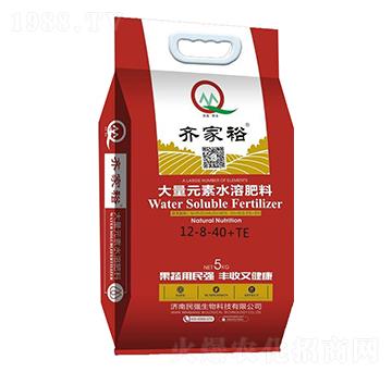 大量元素水溶肥料12-8-40+TE-齊家裕-民強(qiáng)生物