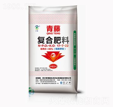 青藤?gòu)?fù)合肥料17-7-22-美豐化工