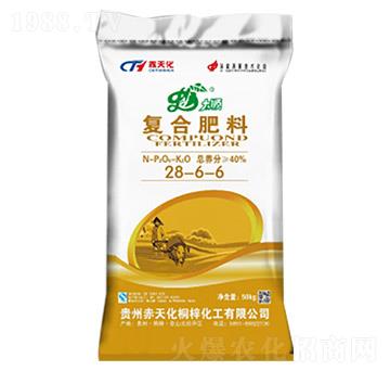 中氯復(fù)合肥料28-6-6-赤天化