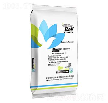 水溶肥10-40-10+Ca.Zn+TE-英國倍爾-普康田