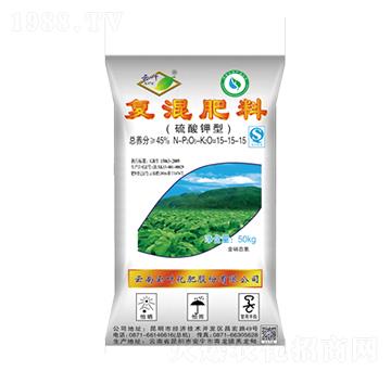 硫酸鉀型復(fù)混肥料15-15-15-云葉股份