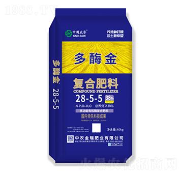 40kg復合肥料28-5-5-多酶金-中農(nóng)金瑞