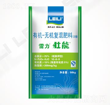 海藻有機-無機復混肥料-雷力壯能-雷力海洋
